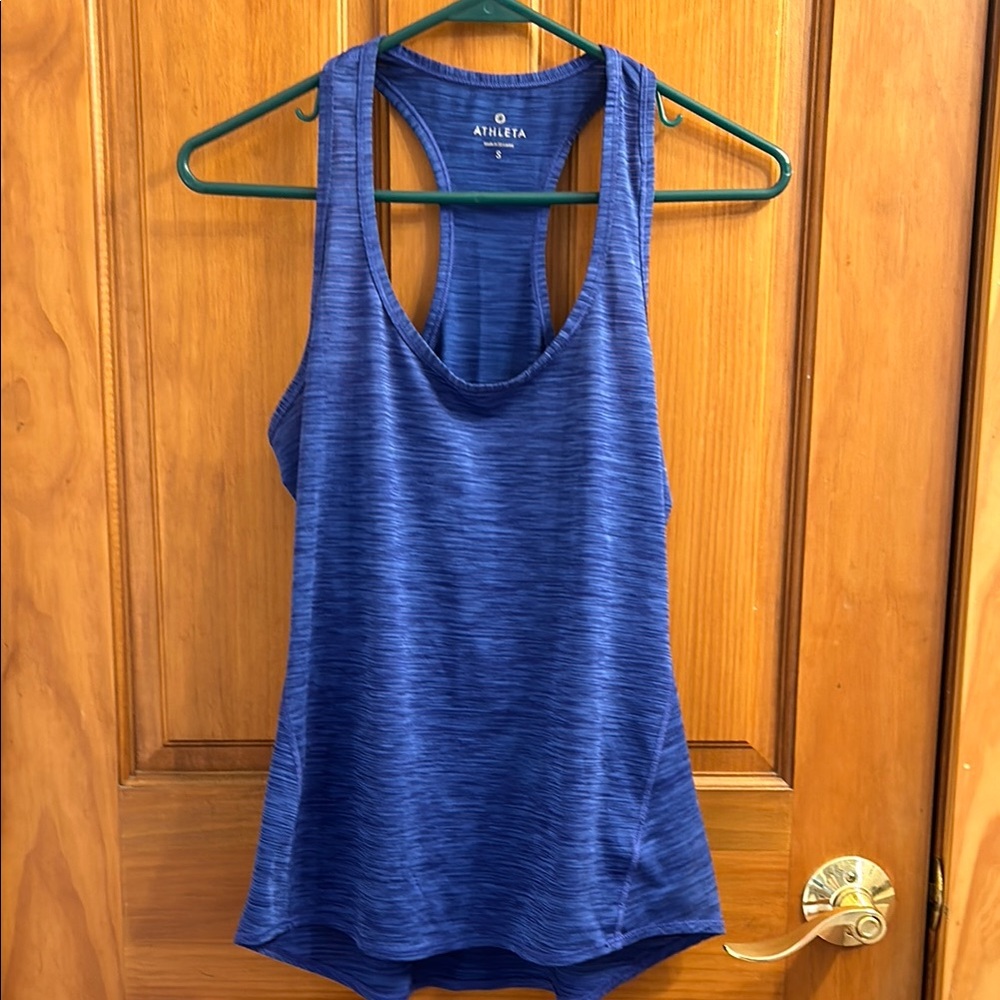 Athleta Women's Blue Tank Top